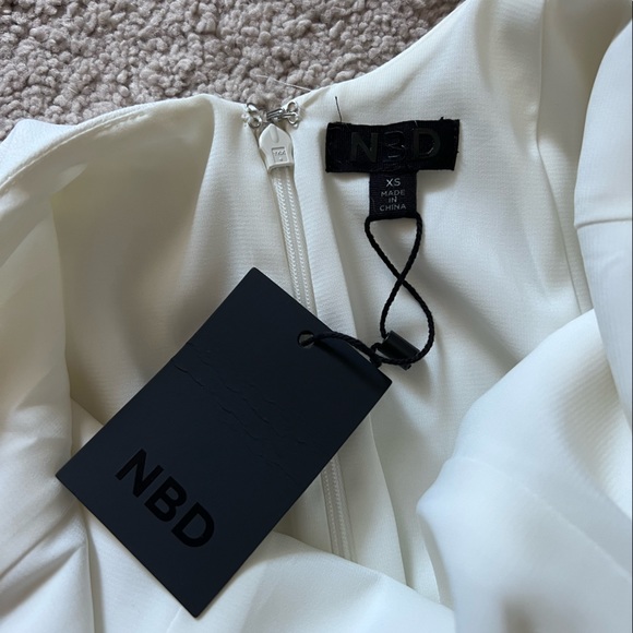 NBD Zarita Midi Dress White - Size XS - Picture 8 of 13
